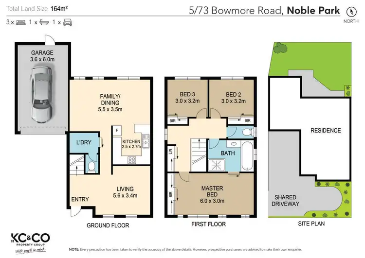 Floorplan of Homely townhouse listing, 5/73 Bowmore Road, Noble Park VIC 3174
