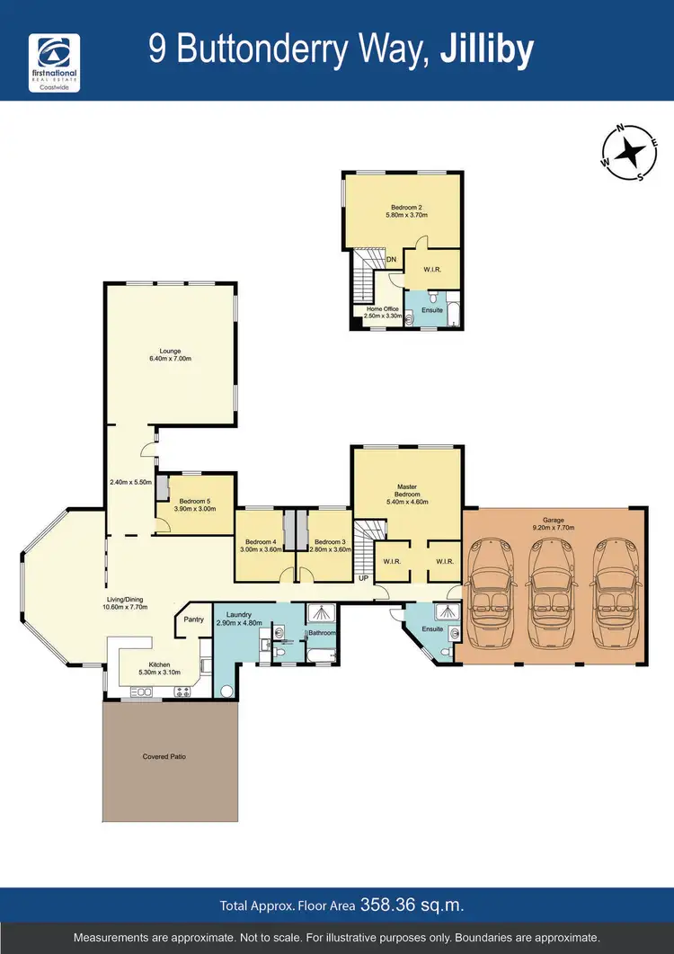 Floorplan of Homely rural property listing, 9 Buttonderry Way, Jilliby NSW 2259