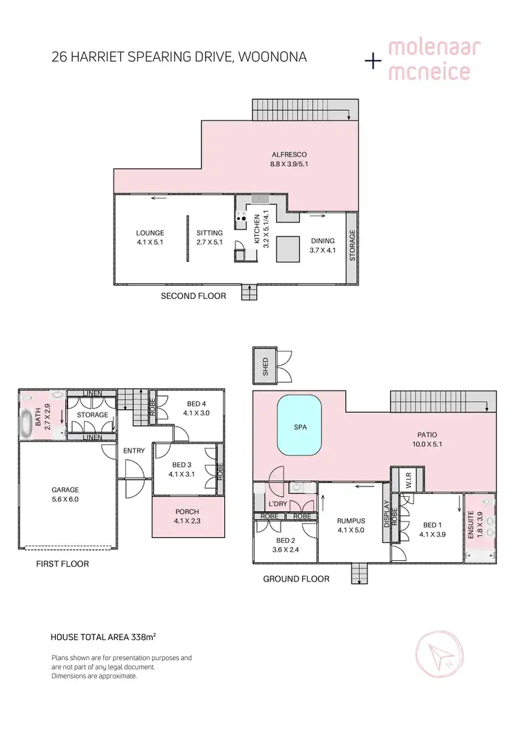 Floorplan of Homely house listing, 26 Harriet Spearing Drive, Woonona NSW 2517