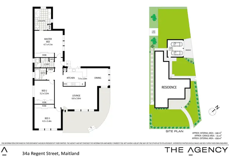 Floorplan of Homely house listing, 34A Regent Street, Maitland NSW 2320