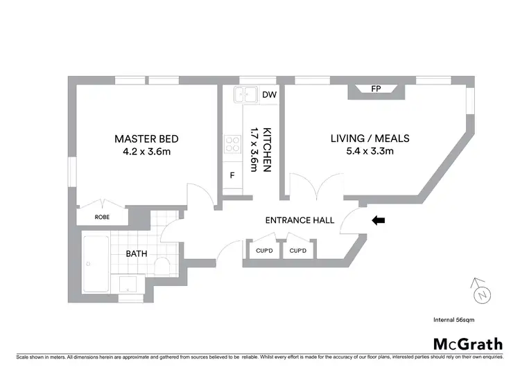 Floorplan of Homely apartment listing, 3/39 Eildon Road, St Kilda VIC 3182
