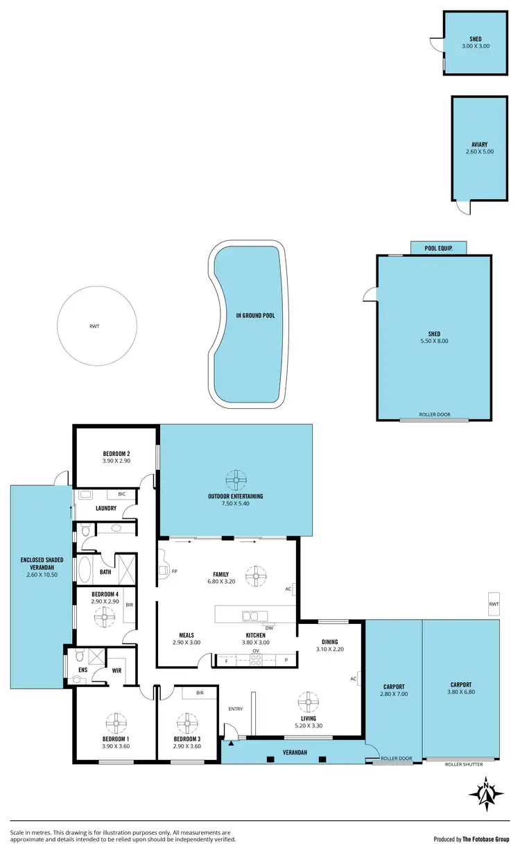 Floorplan of Homely house listing, 21 Mawson Road, Meadows SA 5201