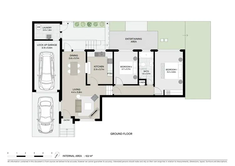 Floorplan of Homely villa listing, 5/13-15 Washington Street, Bexley NSW 2207