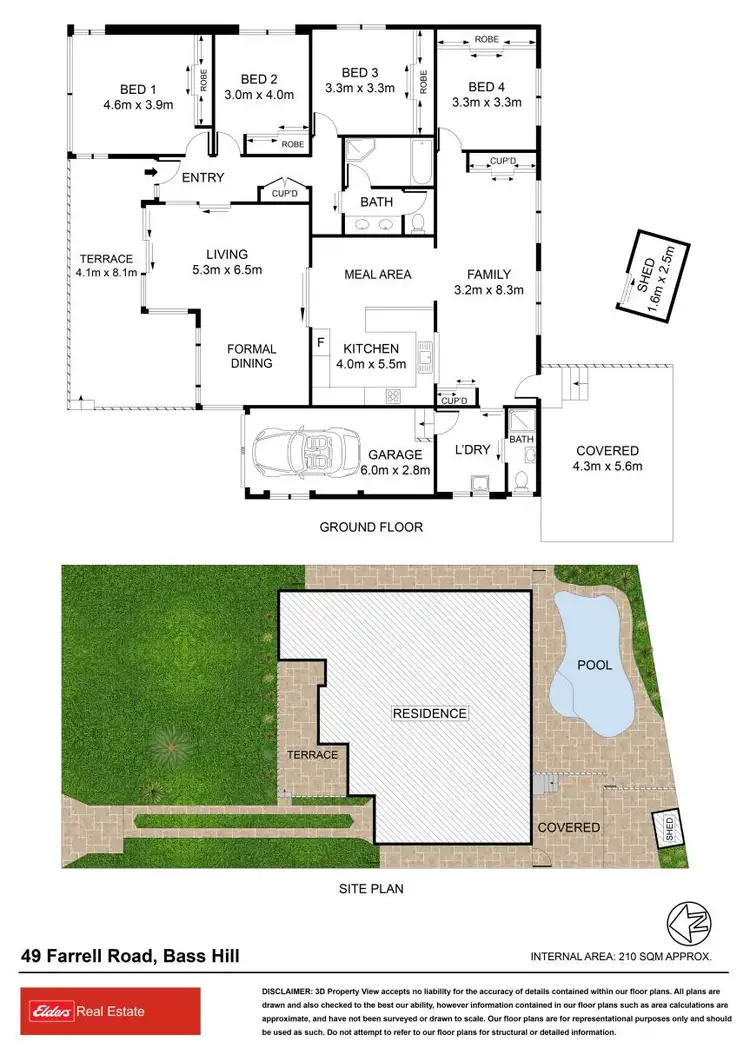Floorplan of Homely house listing, 49 Farrell Road, Bass Hill NSW 2197