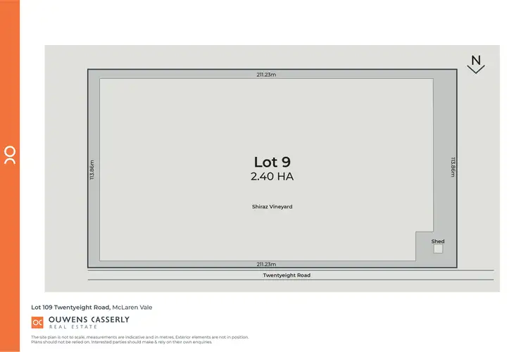 Floorplan of Homely rural property listing, Lot 9 Twentyeight Road, Mclaren Vale SA 5171