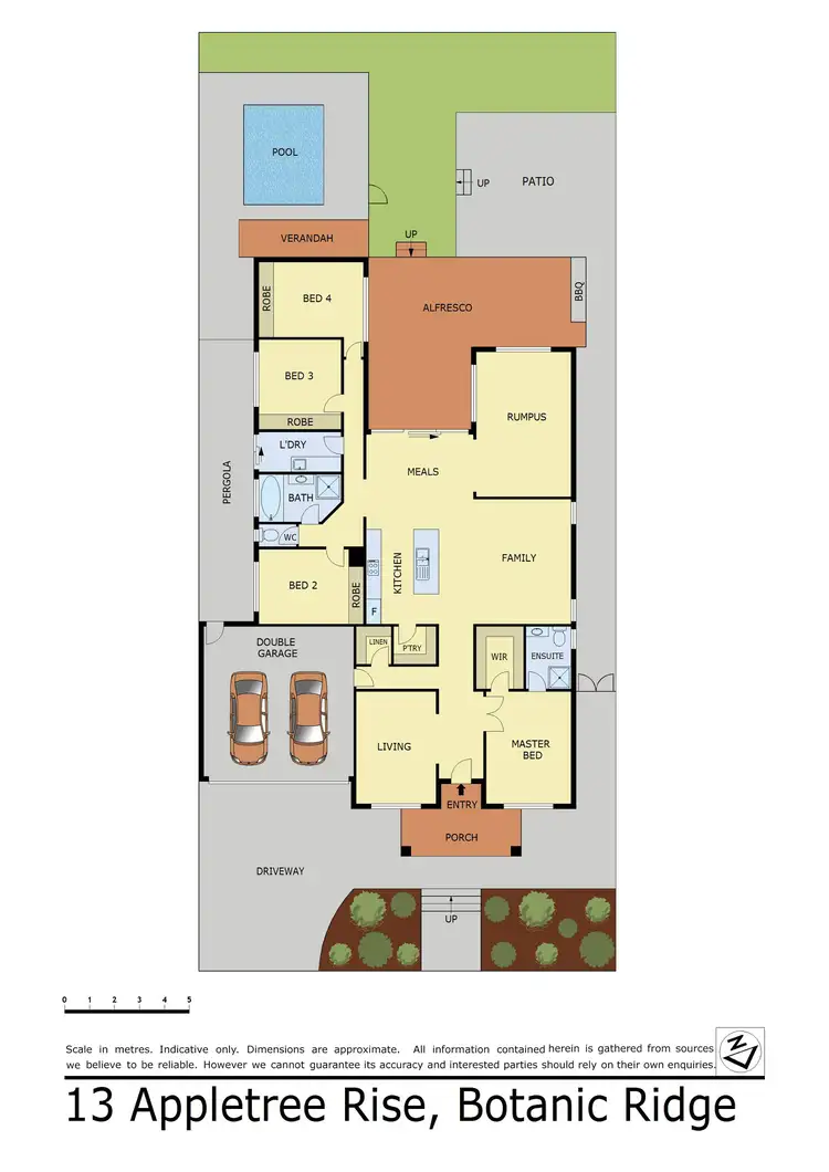 Floorplan of Homely house listing, 13 Appletree Rise, Botanic Ridge VIC 3977