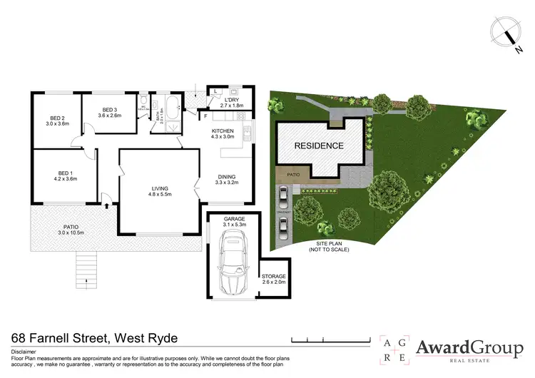 Floorplan of Homely house listing, 68 Farnell Street, West Ryde NSW 2114
