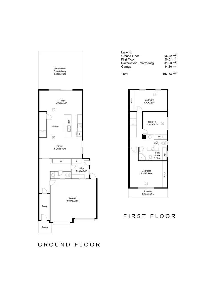 Floorplan of Homely house listing, 8A Warren Avenue, Prospect SA 5082