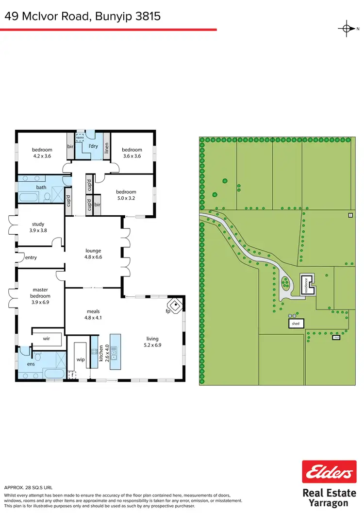 Floorplan of Homely rural property listing, 49 McIvor Road, Bunyip VIC 3815