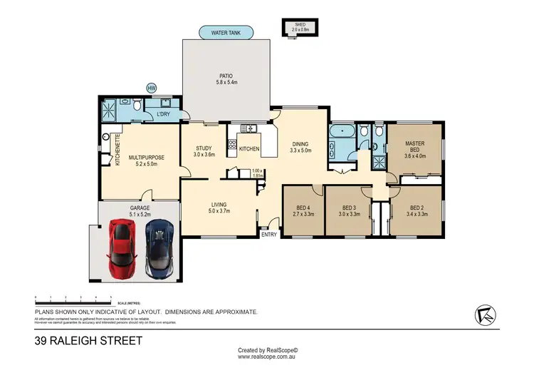Floorplan of Homely house listing, 39 Raleigh Street, Springwood QLD 4127