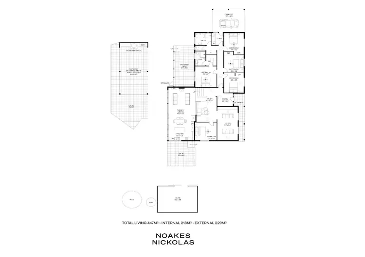 Floorplan of Homely house listing, 58 Sheoak Road, Crafers West SA 5152