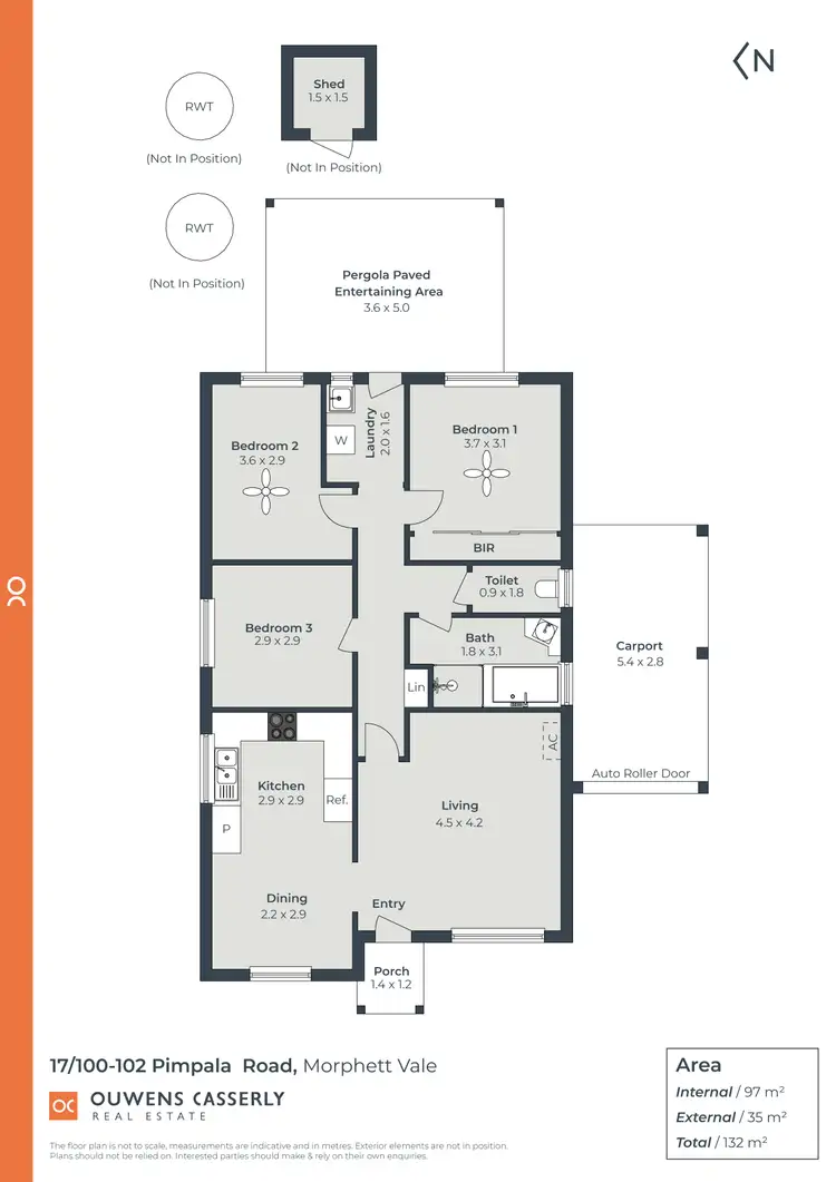 Floorplan of Homely house listing, 17/100-102 Pimpala Road, Morphett Vale SA 5162