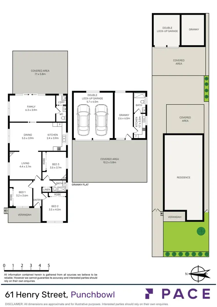 Floorplan of Homely house listing, 61 Henry Street, Punchbowl NSW 2196