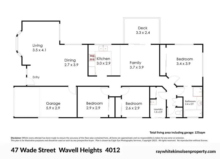 Floorplan of Homely house listing, 47 Wade Street, Wavell Heights QLD 4012