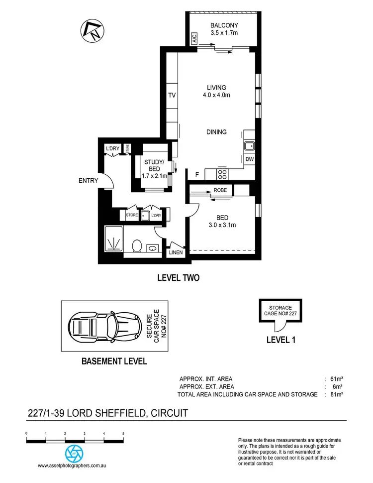 Floorplan of Homely apartment listing, E227/1-39 Lord Sheffield Circuit, Penrith NSW 2750