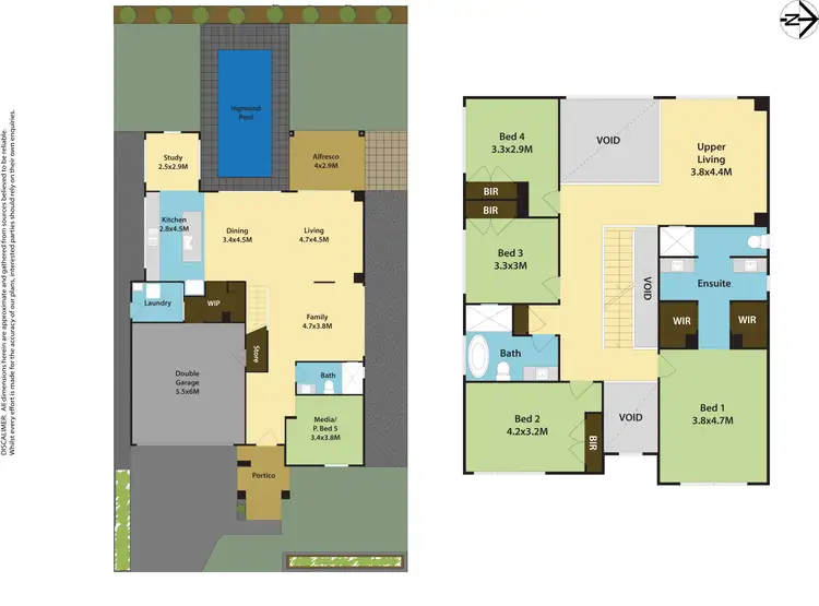 Floorplan of Homely house listing, 13 Cormo Way, Gables NSW 2765