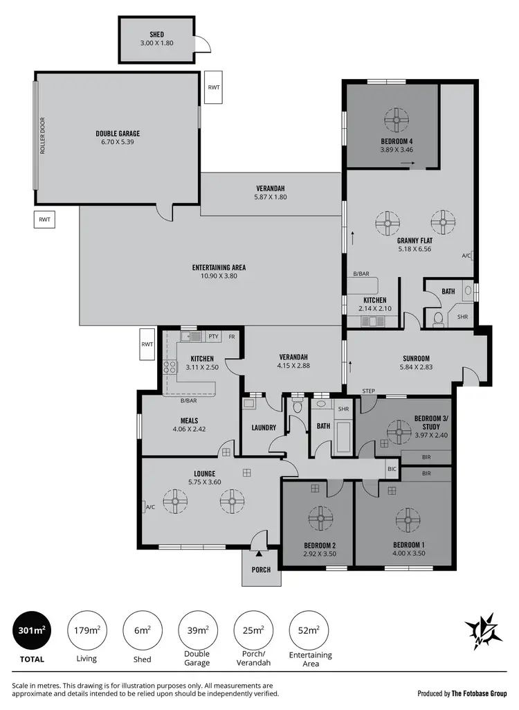 Floorplan of Homely house listing, 1 Lilac Avenue, Flinders Park SA 5025