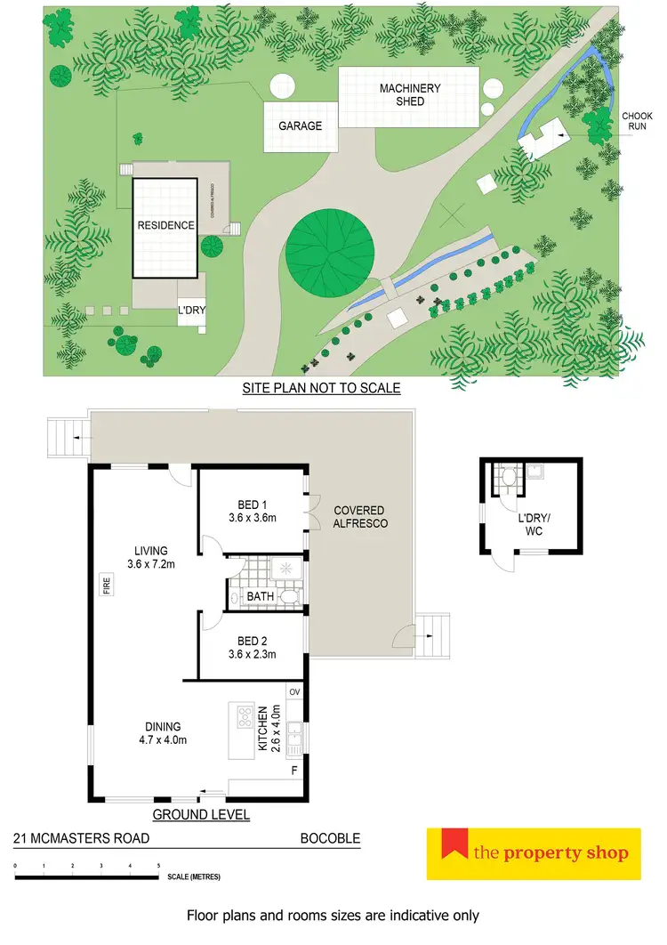 Floorplan of Homely rural property listing, 21 McMasters Road, Mudgee NSW 2850