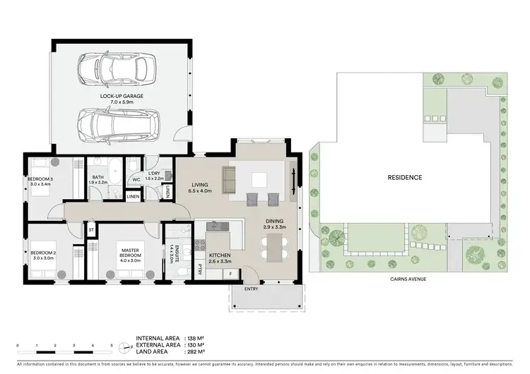 Floorplan of Homely house listing, 44 Cairns Avenue, Newtown VIC 3220
