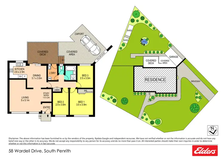 Floorplan of Homely house listing, 58 Wardell Drive, South Penrith NSW 2750