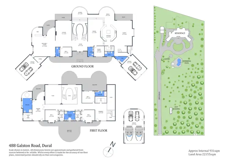 Floorplan of Homely house listing, 488 Galston Road, Dural NSW 2158