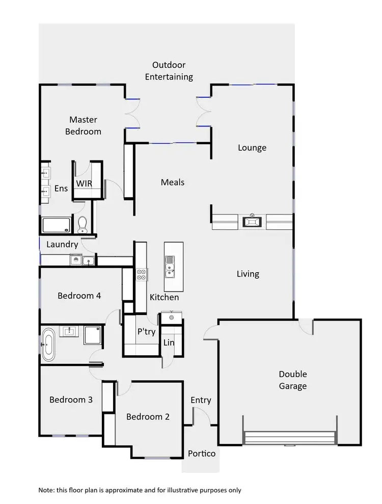Floorplan of Homely house listing, 275 Walnut Avenue, Mildura VIC 3500