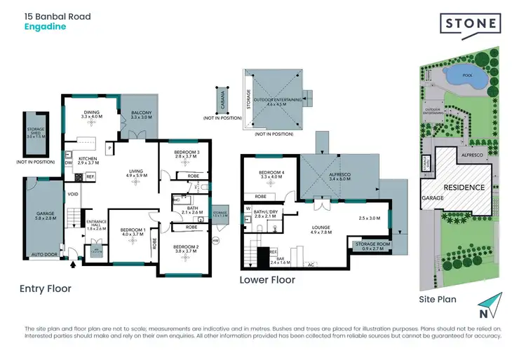 Floorplan of Homely house listing, 15 Banbal Road, Engadine NSW 2233