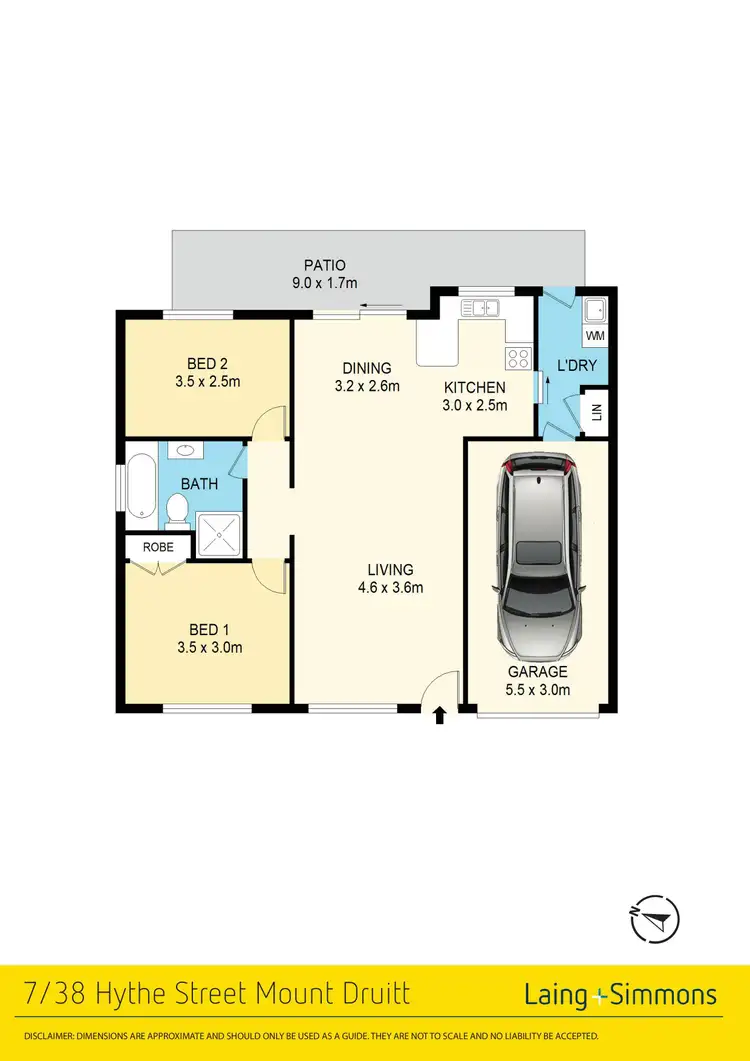 Floorplan of Homely villa listing, 7/38 Hythe Street, Mount Druitt NSW 2770
