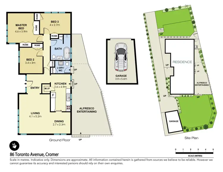 Floorplan of Homely house listing, 86 Toronto Avenue, Cromer NSW 2099
