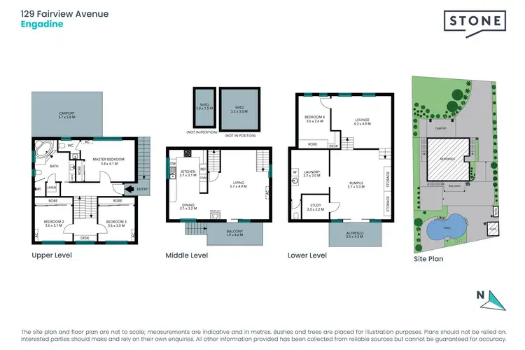 Floorplan of Homely house listing, 129 Fairview Avenue, Engadine NSW 2233