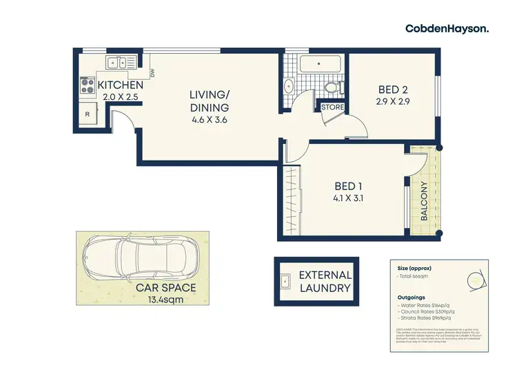 Floorplan of Homely unit listing, 5/8 Thames Street, Balmain NSW 2041