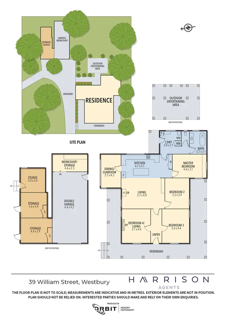 Floorplan of Homely house listing, 39 William Street, Westbury TAS 7303