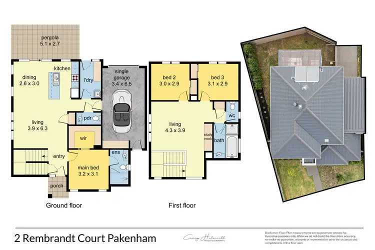 Floorplan of Homely house listing, 2 Rembrandt Court, Pakenham VIC 3810