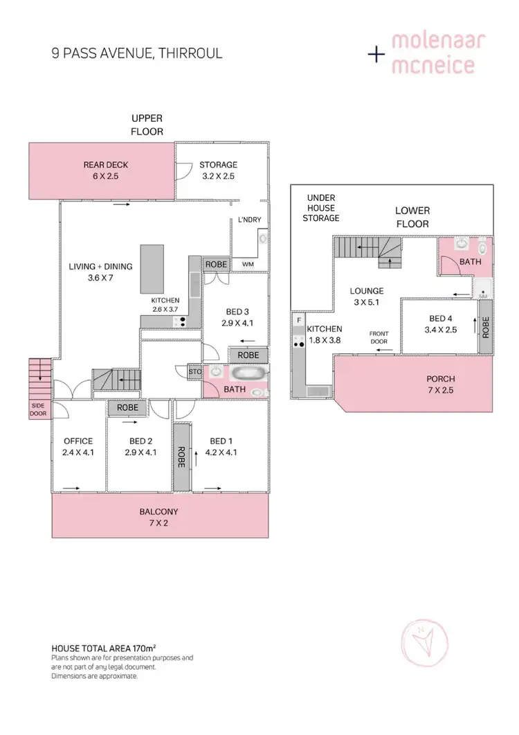 Floorplan of Homely house listing, 9 Pass Avenue, Thirroul NSW 2515
