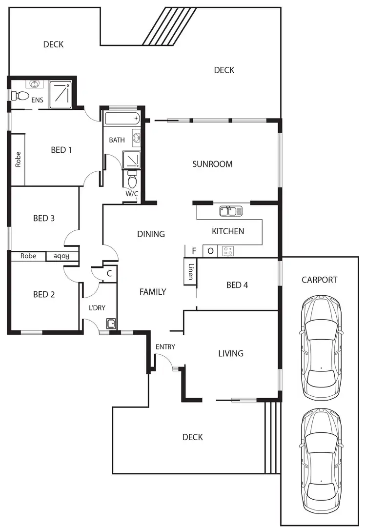 Floorplan of Homely house listing, 7 Gratwick Street, Gowrie ACT 2904