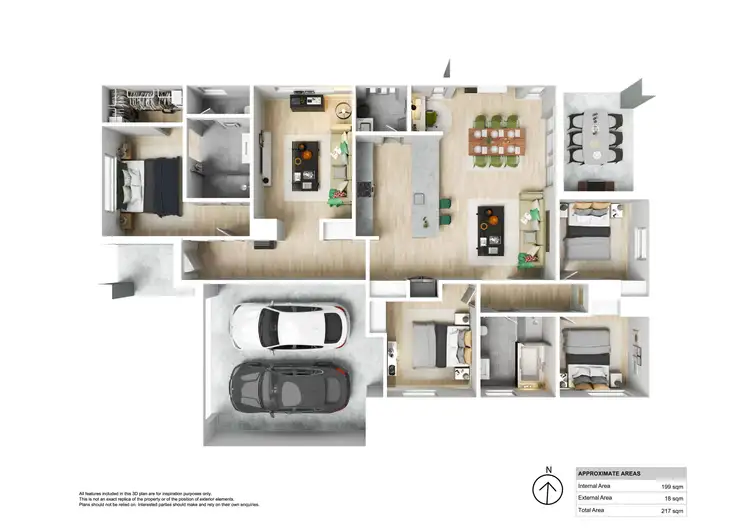Floorplan of Homely house listing, 17 Pebblecreek Way, Gillieston Heights NSW 2321