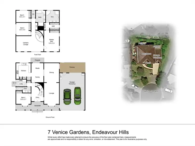 Floorplan of Homely house listing, 7 Venice Gardens, Endeavour Hills VIC 3802