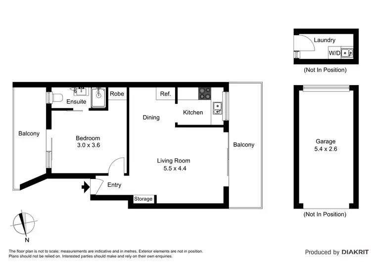 Floorplan of Homely apartment listing, 8/84 Wyadra Avenue, Freshwater NSW 2096