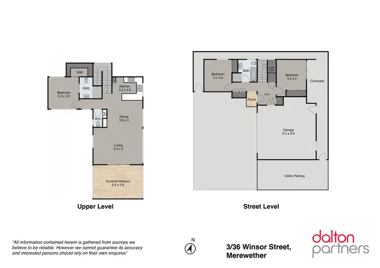 Floorplan of Homely house listing, 3/36 Winsor Street, Merewether NSW 2291
