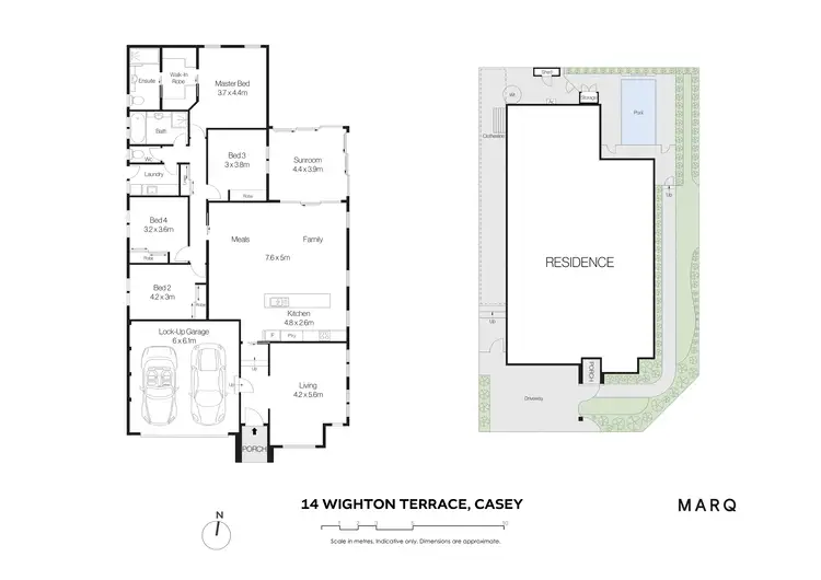 Floorplan of Homely house listing, 14 Wighton Terrace, Casey ACT 2913