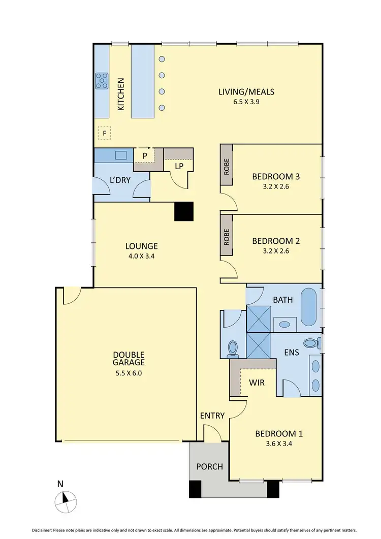 Floorplan of Homely house listing, 12 Fragrant Crescent, Diggers Rest VIC 3427