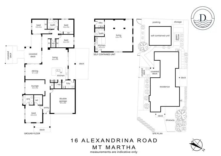 Floorplan of Homely house listing, 16 Alexandrina Road, Mount Martha VIC 3934
