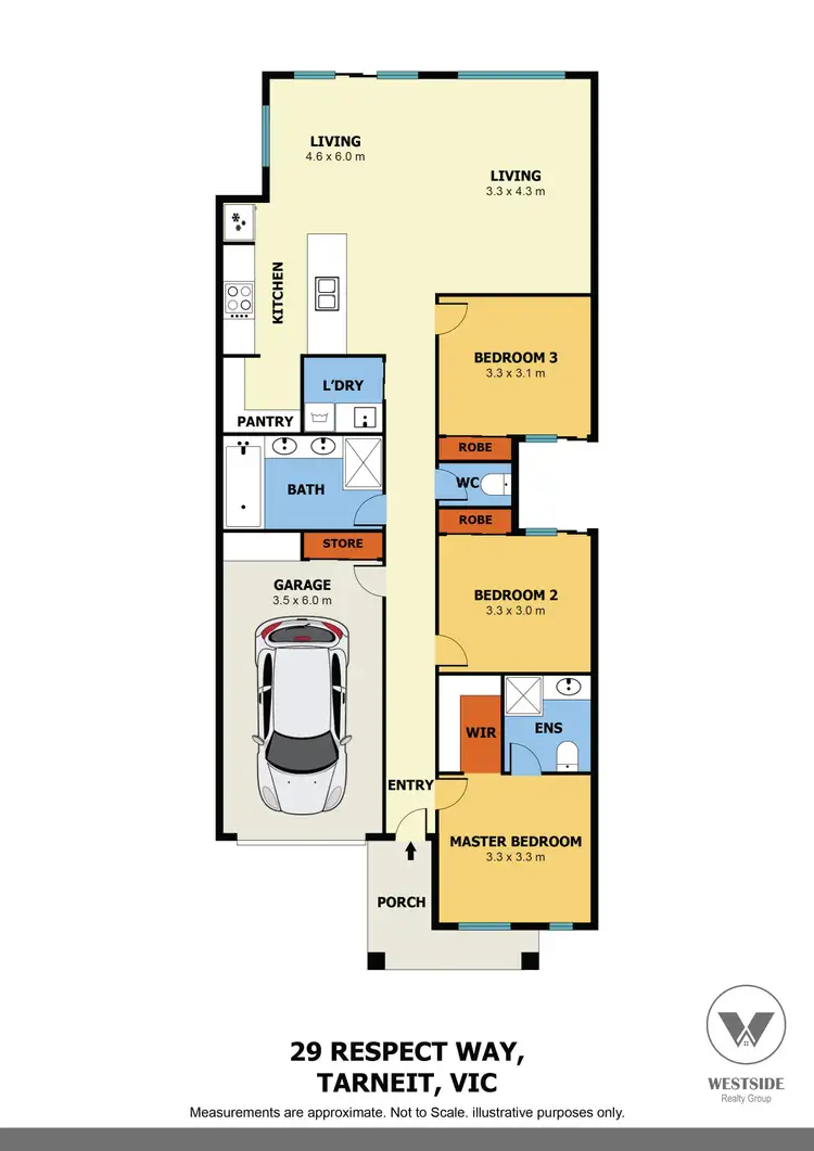 Floorplan of Homely house listing, 29 Respect Way, Tarneit VIC 3029