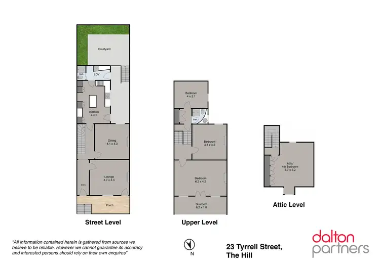Floorplan of Homely house listing, 23 Tyrrell Street, The Hill NSW 2300