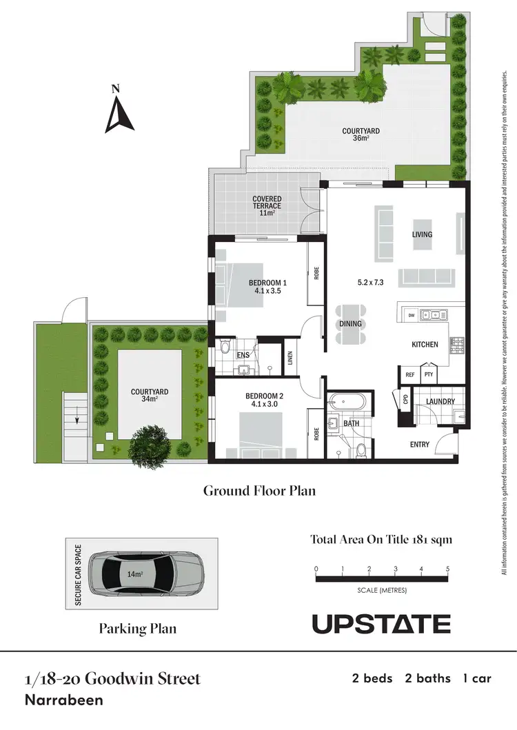 Floorplan of Homely unit listing, 1/18-20 Goodwin Street, Narrabeen NSW 2101