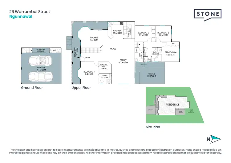 Floorplan of Homely house listing, 26 Warrumbul Street, Ngunnawal ACT 2913