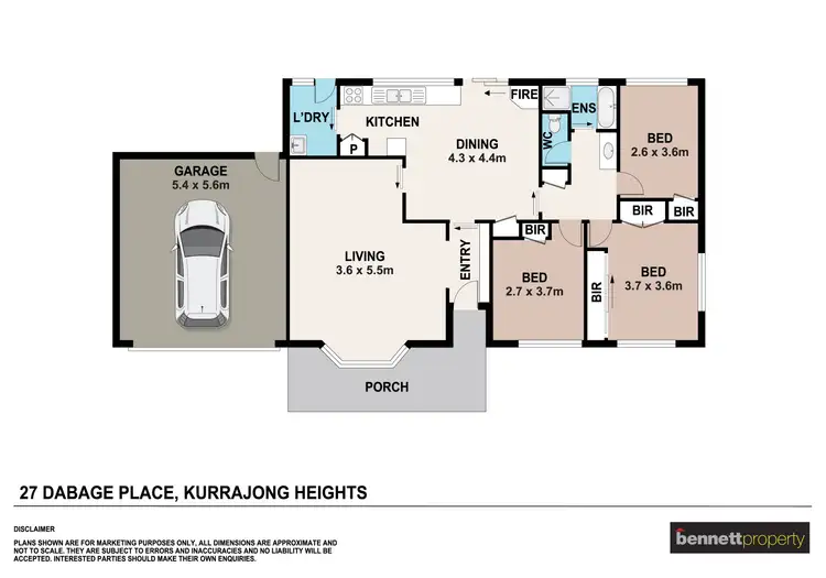 Floorplan of Homely house listing, 27 Dabage Place, Kurrajong Heights NSW 2758
