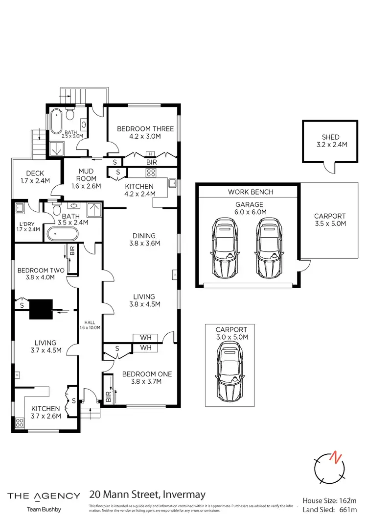 Floorplan of Homely house listing, 20 Mann Street, Invermay TAS 7248