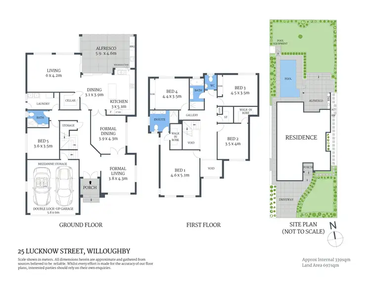 Floorplan of Homely house listing, 25 Lucknow Street, Willoughby NSW 2068