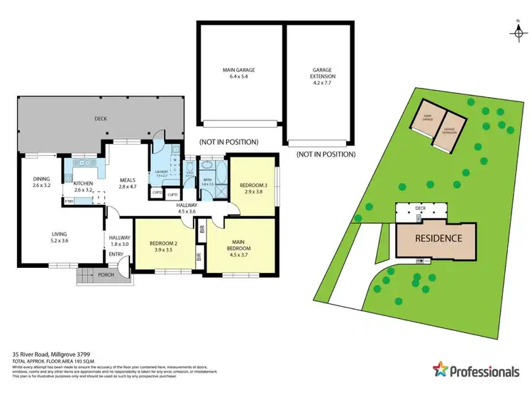 Floorplan of Homely house listing, 35 River Road, Millgrove VIC 3799